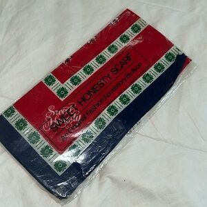 Vintage Avon Sweet Honesty Handkerchief Scarf